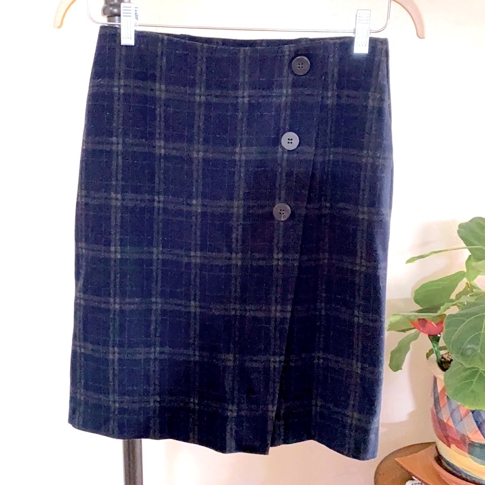 J.Jill  XS Petite plai skirt